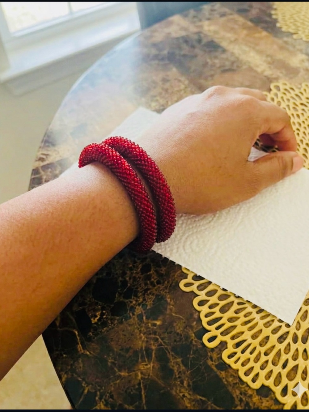 Handmade hand bangles - Set of 2